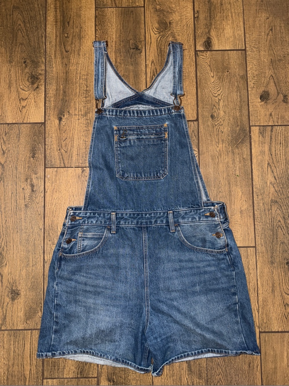 Levi's Denim Short Overalls